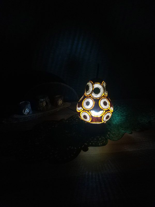 su kabağı ışıklı dekoratif led gece lambası