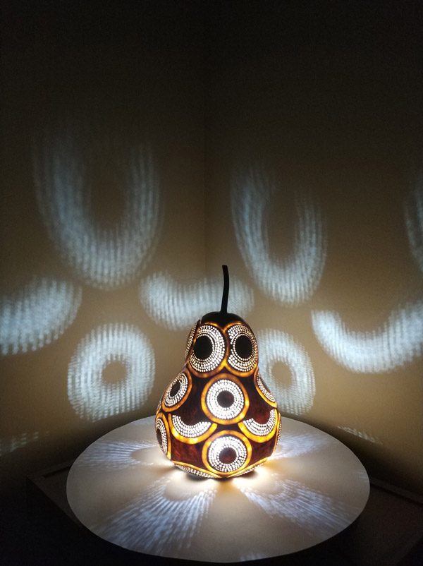 su kabağı ışıklı dekoratif led gece lamba