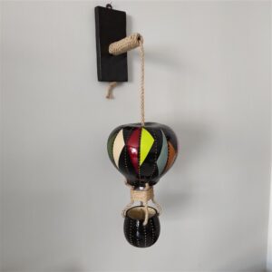 kapadokya peri bacaları uçan balon lamba hediye